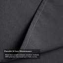 Classic Full-Length Bib Apron  Durable & Easy-Care Chef Apron for Kitchen, Restaurant & Caf (Gray)