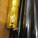 42IN Metal Pimp Cane with Snake Plastic Handle, Egyptian Staff for Pharaoh & Cleopatra Costume Mesmerizing Cosplay Prop for Halloween (Vintage Gold)