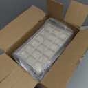 Frebeauty Acrylic Jewelry Organizer Earring Organizer Box with 5 Drawers Earring Holder Organizer with Velvet Trays Clear Jewelry Box for Women Earring Display for Rings Studs(Beige)