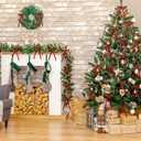 3 x 24pcs Red Velvet Bows Christmas Tree Decorations, 5"x7" Valentines Day Ornaments for Tree Home Coquette Room Birthday Party Front Door Wedding Holiday Decor