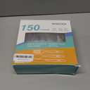 150 Pcs Clear Plastic Silverware, Heavy Weight Plastic Forks Spoons Knives Disposable Utensils Cutlery Set for Wedding Party Supplies Everyday Use