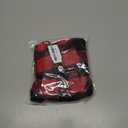 Malier Winter Coat for Dogs - Classic Plaid Fleece Cold Weather Jacket With Pocket, Windproof Warm Vest Clothes for Small Medium Large Dogs (Red, Medium)