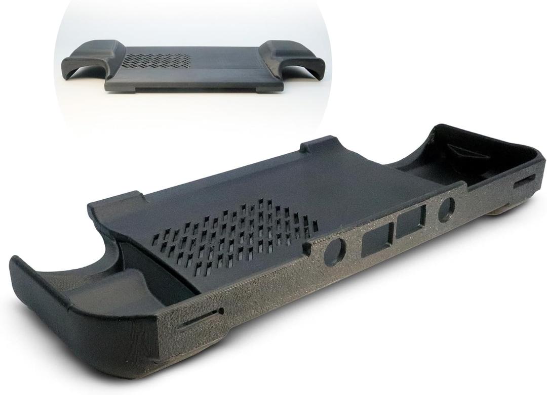 SplashNColor Grip for Retroid Pocket 4/4 Pro - Protective ABS Shell Case for Handheld Gaming Consoles - Enhanced Ergonomic Design - Reduce Hand Fatigue - Game Console Accessories - (Black) SplashNColor Grip for Retroid Pocket 4/4 Pro - Protective ABS Shell Case for Handheld Gaming Consoles - Enhanced Ergonomic Design - Reduce Hand Fatigue - Game Console Accessories - (Black)