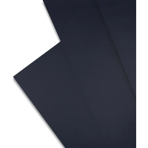 Majestic Giftware - 5 Yards PVC Faux Leather Fabric (CFE34-54X180) | Blue Faux Vinyl Leather Sheets for Crafts and Upholstery, Waterproof and Easy to Clean,