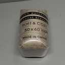 Cozy Fuzzy Fluffy Fur Luxurious Soft Striped Plush Gift Blankets for Family Sofa Chair Bedroom, 50 x 60 Beige