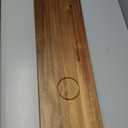 Luxe Premium Acacia Wood Bathtub Tray Caddy with Adjustable Legs, 35x9 Inch Large Wooden Bath Tub Board, Anti-Tipping Bath Shelf Over Tub, Bathtub Accessories