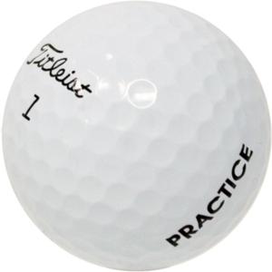 LostGolfBalls - Titleist Tour Practice Golf Balls in Pristine Condition, Like New Quality, No Logos, No Player Markings, Recycled Used Golf Balls, Perfect Condition, Unreal Value, White, 36