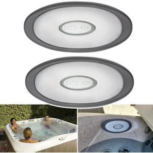 2-Pack 2472-826 Oval Pillow Insert + Back Mount for Jacuzzi J-300 Series Hot Tub(2007-2013), Hot Tub J300 Pillow
