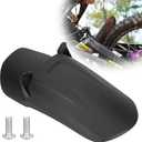 RUTU Rear Fender for Sur ron,Electric Motorcycle Wheel Mudguard, Shock Absorber Fender for SurRon Light Bee X/S Segway X260 Electric Dirt Bike Plastic, Black