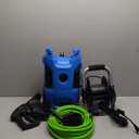 Electric Pressure Washer 4800 PSI 4.0 GPM Power Washers Electric Powered with with 33ft Pressure Hose, 4 Nozzle and Foam Cannon, Powerwashers for Home, Cars, Patio, Blue