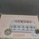 INFINITIPRO BY CONAIR Ceramic Flocked - Hot Rollers for Long, Medium, and All Hair - Hair Curler - Hair Roller Clips Included - 1 1/4-inch, 1-inch, and 3/4-inch Rollers (White)