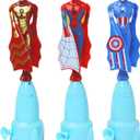 3Pcs Super Hero Launcher Cool Flying Drawstring Boys and Girls Indoor and Outdoor Toys Outdoor Games Birthday