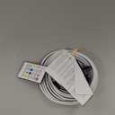 DAYBETTER Waterproof Led Lights for Bedroom, 200ft Led Strip Lights, 960 LEDs Color Changing RGB 24 Keys Remote Controller, 24v for Outdoor Room Home Party Christmas Decoration