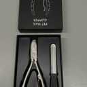 Gobeigo Upgrade Wide Open Dog Nail Clippers for Large Dogs Cut Like Butter, Heavy Duty Dog Nail Trimmer Full Metal Razor Sharp Professional for All Dogs Cats with Thick Toenail (Silver)