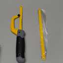 KATA Mini Hacksaw for Metal Cutting, Compact Hand Hack Saw Tool with 10 Inch Aluminum Frame and 2 Piece Extra Flexible Bi-Metal HSS Saw Blades, Small Handsaw Cutter for Wood, PVC, Iron, Copper