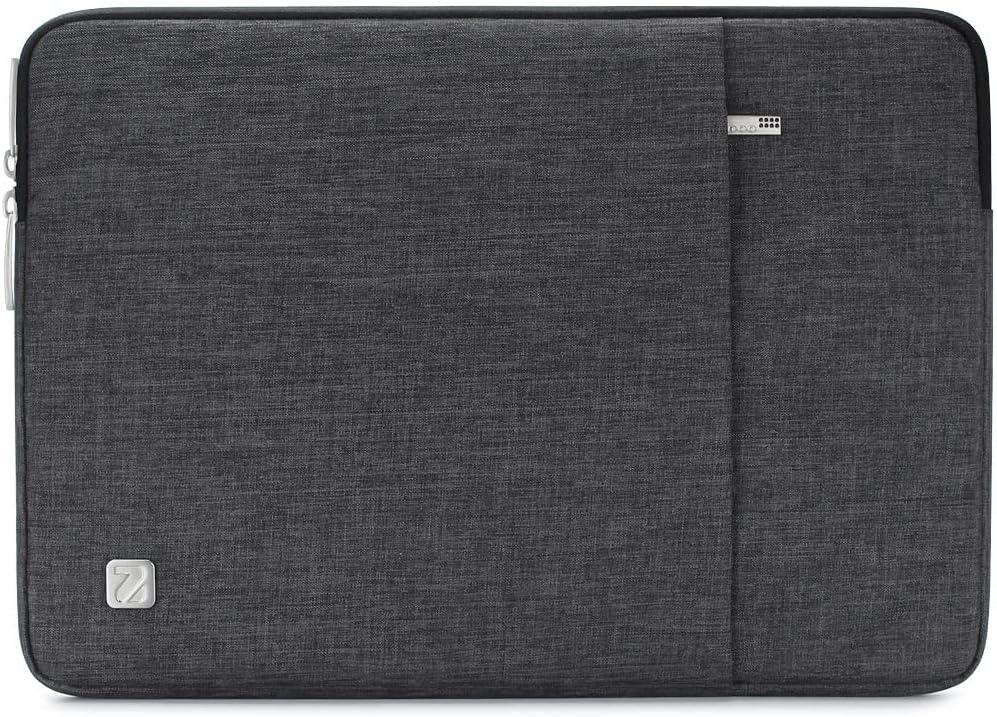 NIDOO 15.6 Inch Laptop Sleeve 16 inch Carrying Case Bag for 16" Lenovo Legion Slim 5 Gen 9 / Legion 7i Gen 6 / Samsung Galaxy/Dell Inspiron 16 Plus/HP Spectre / 15.6" ThinkPad L15 E15 / LG gram 17 (Dark Grey)