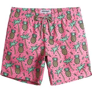maamgic Mens Swim Trunks Quick Dry Swim Shorts with Mesh Lining Funny Swimwear Bathing Suits 7inch L