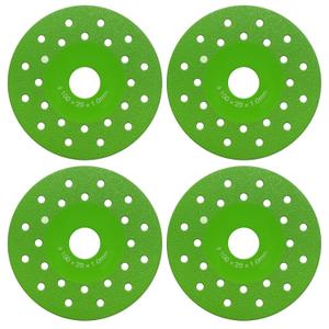 4Pcs Diamond Chamfered Saw Blades Rock Slab Grinding Disc for Angle Grinders Ceramic Discos para Cortar Grinding Cutting Piece 1mm for Tile Marble Glass Granite Ultra-Thin Saw Bladewheel