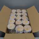 8 OZ Thick Candle Jars for Making Candles 15 Pcs, Clear Empty Jars with Wood Lids for Candle Making, Sample Container