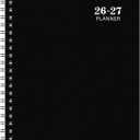 Planner 2026-2027 - Academic Planner 2026-2027, Weekly and Monthly, Jul 2026 - Jun 2027, 26-27 Planner 6.3 8.4, Notes, Thick Paper, Back Pocket, Twin-wire Binding