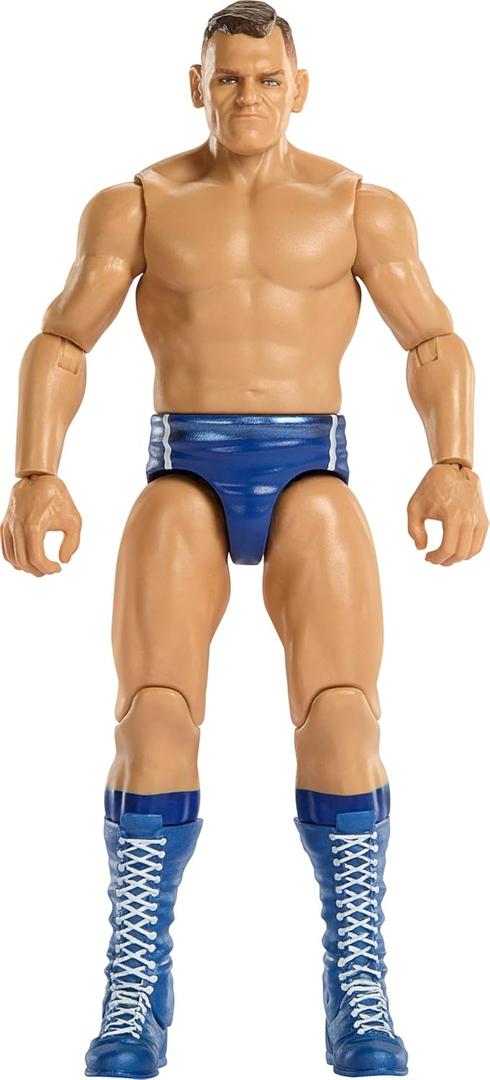 Mattel WWE Gunther Action Figure, Main Event Series #160, 6-inch Collectible Superstar with 14 Articulation Points & Life-Like Look