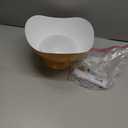 LED Ceiling Light Fixture, 11.8" Semi Flush Mount Gold Ceiling Light
