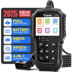 VDIAGTOOL VD30 Pro Car Code Reader, OBD2 Scanner Diagnostic Tool for Cars and Trucks, Check Engine Code Reader, OBD2 Scanner with Reset, escaner automotriz I/M Readiness for All OBDII Vehicles