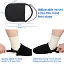iGuerburn 2Pcs Cast Sock Cover for Foot, Non-slip Cast Toe Cover Keep Toe Clean & Warm, Foot Surgery Recovery Supplies Cast Cover Protector for Women Men Adults