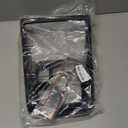 MUXEE 2PCS Center Console Frame Gear Shift Panel Cover Trim for Honda CRV CR-V 2023 2024 2025 2026 - ABS Bright Black Sport Interior Accessories