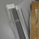 MYshade No-Drill Cordless Horizontal Mini Blinds 23.5" W x 64" H Tool-Free Inside Mount Window Blinds with 1" Vinyl Slats, Light Filtering & Privacy, Child & Pet Safe, Gray