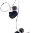MOONDROP Wired Earphones, Bamboo CHU 2, Compatible with Recables, Swiragetsuamera, Moon Drop 0.78, 2pin