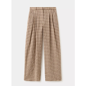 Straight-leg gingham trousers - Women | Medium