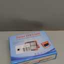 100W LED Solar Work Light, 466 LED 10000LM Magnetic Worklight with 5 Modes, 12000mAh Battary Rechargeable, IP66 Waterproof Portable Solar Outdoor Working Light for Emergency, Repair, Camping