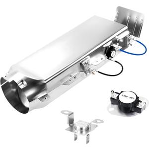 Dryer Heating Element Kit for sam-sung DVE45R6100P/A3 DVE50M7450P/A3 DVE45R6100W/A3 DVE45N5300W/A3 DVE45T6000W/A3 DVE50T5300C/A3 DV395ETPASU/A1 DV220AEW/XAA DV393ETPARA/A1 DVE50M7450W/A3 DV330AEW/XAA