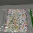 CRANBURY Daily Planner 2026, 8.5x11 Appointment Book, Jan to Dec 2026, 15-Min Hourly Scheduler, Large Daily Planner with Colorful Tabs, Floral Design