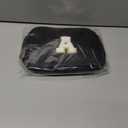 Belt Bag Crossbody Bags for Girls Women,Mothers Day Gifts for Mom from Daughter,Birthday Gifts for 8 9 10 11 12 13 Year Old Girl,Small Waist Packs Kids Fanny Pack,Initial White A,Black Bag