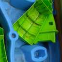 Step2 Rain Showers Splash Pond Water Table, Kids Water and Sand Activity Sensory Playset, Summer Outdoor Toys, 13 Piece Water Toy Accessories, For Toddlers 1.5+ Years Old, Blue & Green