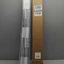 LazBlinds Cordless Cellular Shades, No Tools No Drill Blackout Honeycomb Shades Pleated Blinds for Windows, 36'' W x 48'' H, Silver White