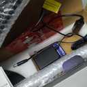 Bright LED RGB+IC Corner Floor Lamp with App, Remote Control Obsidian Black