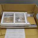 Mind Reader Shoe Bench, Shoe Organizer, Shoe Rack, Padded Bench, Storage, Entryway, Metal, 23.5" L x 11.8" W x 19.88" H, White