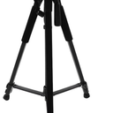 Camera tripod and Monopod, Aluminum Tripod Stand/Black for Professional Camera/Mirrorless/DSLR/Cell Phone/Camcorder/GoPro, with Phone Holder/Travel Bag