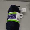 Tempur-Pedic All-Purpose Memory Foam Travel Pillow, Peanut-Shaped Lumbar Pillow for Neck and Back Pressure Relief, Navy