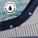 Dock Bumpers: P-Style Dock Edging, Full Protection Dock Fender, 4 Foot Sections: for Easy Install, 16ft and 24ft Bundles, UV-Resistant, Non-Marking, Black & White Options.