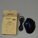 TECKNET Pro Wireless Trackball Mouse, Bluetooth Mouse with Ergonomic Thumb Control, USB-C Rechargeable, RGB Light Mice with Adjustable DPI, 3-Device Connectivity (BT or 2.4G),for PC/Mac/Laptop - Black