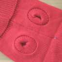 Tangpan Turtleneck Classic Straw-Rope Pro Pet Dog Sweater Apparel(Red,XS) (X-Small (Pack of 1))