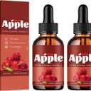 Apple  Dro, Apple Li Drops Advanced Drop, All Natural Support Drops, 1 Bottle for 1 Month - 2 Floz (2PC)