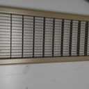 24x8 Floor Return Air Grille Fit 8x24” and 24x8” Duct Opening,Jumpable Floor Vent Cover Grille,Heavy Duty Floor Air Return Vent Cover Grill,Outer Dimensions: 25.75"W X 9.75"H, For 24"Wx8"H-Duct Opening