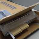 VASAGLE Coat Rack, Hall Tree with Shoe Bench for Entryway, Entryway Bench with Coat Rack, 4-in-1, with 9 Removable Hooks, a Hanging Rod, 13.3 x 28.3 x 72.1 Inches, Rustic Walnut and Black UHSR040B41