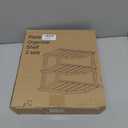 VERTORGAN 3 Tier Bamboo Corner Shelf(2 Pack), Dish Drying Rack, Plate Organizer, Kitchen Spice Rack for Countertop and Cabinet(White)