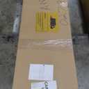 YITAHOME Kitchen Pantry Cabinet, 72" Tall Wood Storage Cabinet with 4 Doors and 3 Shelves 1 Drawer 6 Side Rack Freestanding Modern Carved Cupboard for Dining Room Living Room Furniture, Black